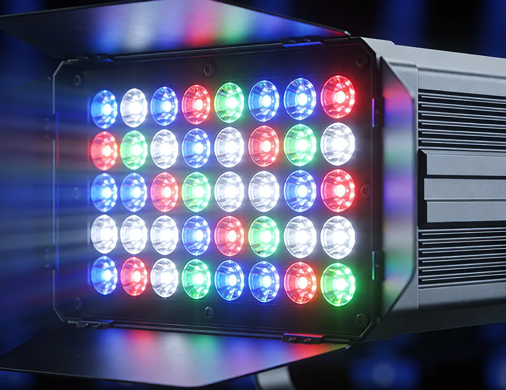 Kelebihan LED Pixel Strobe Stage Light.